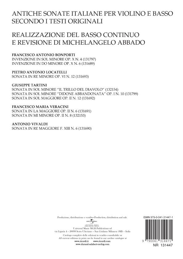 Concerto Per Vc., Archi E B.C.: In Re Rv 403 - Riduzione Per Violoncello E Pianoforte - violoncello a klavír